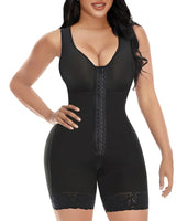 Velora™ Luxe Bodysuit – Triple-Buckle Sculpt & Support