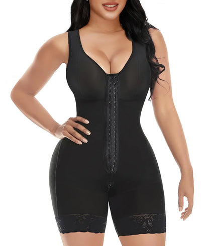 Velora™ Luxe Bodysuit – Triple-Buckle Sculpt & Support